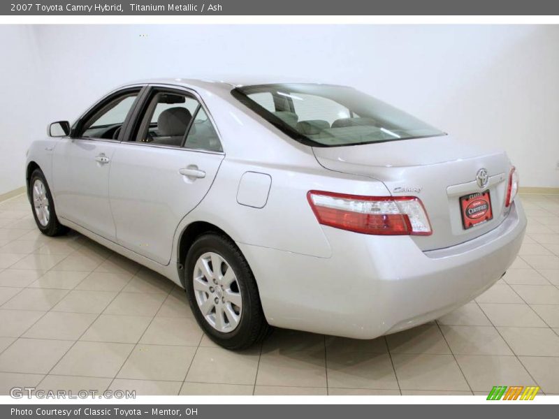 Titanium Metallic / Ash 2007 Toyota Camry Hybrid