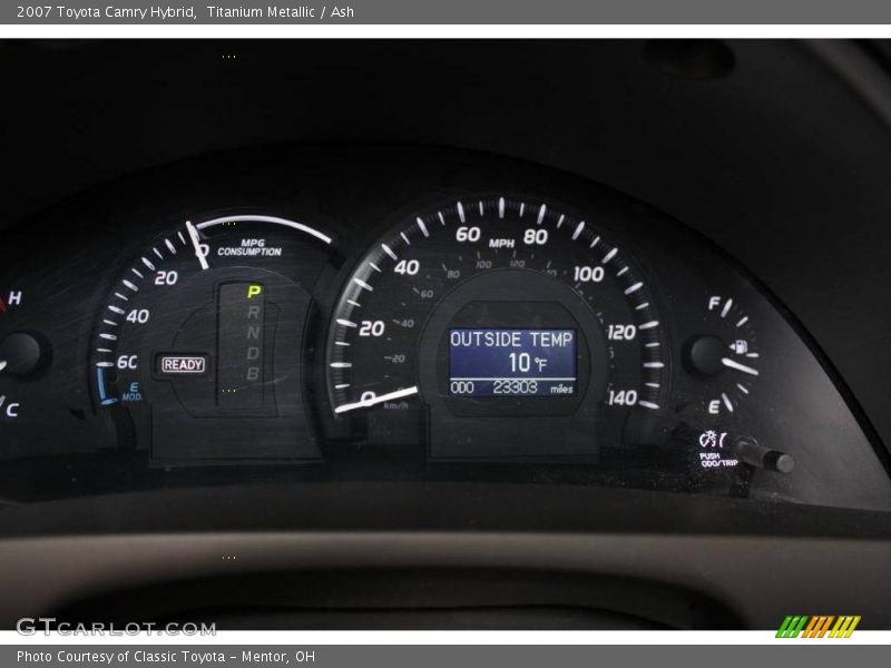 Titanium Metallic / Ash 2007 Toyota Camry Hybrid