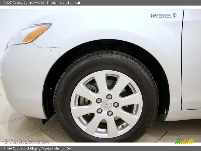 Titanium Metallic / Ash 2007 Toyota Camry Hybrid