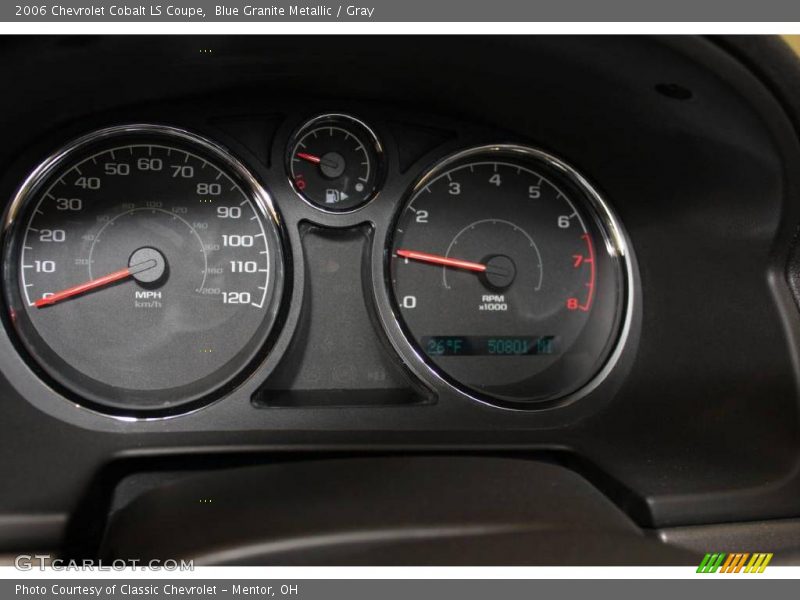 Blue Granite Metallic / Gray 2006 Chevrolet Cobalt LS Coupe