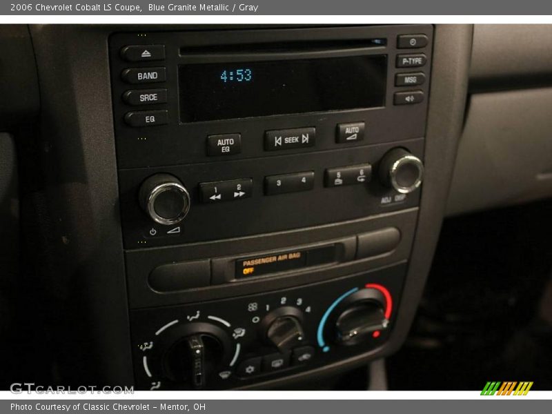 Blue Granite Metallic / Gray 2006 Chevrolet Cobalt LS Coupe