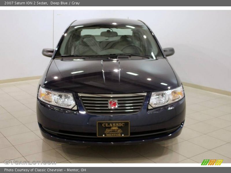 Deep Blue / Gray 2007 Saturn ION 2 Sedan