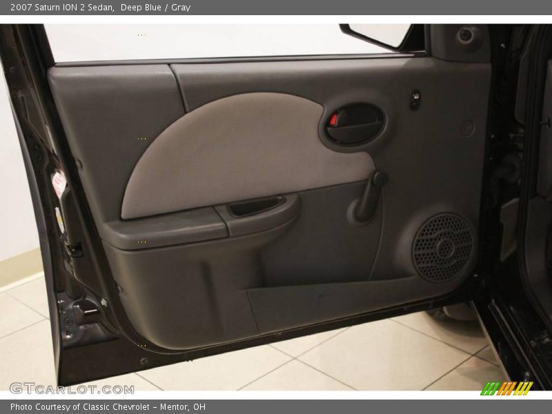 Deep Blue / Gray 2007 Saturn ION 2 Sedan