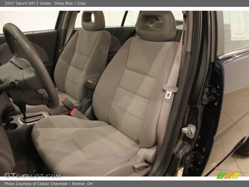 Deep Blue / Gray 2007 Saturn ION 2 Sedan