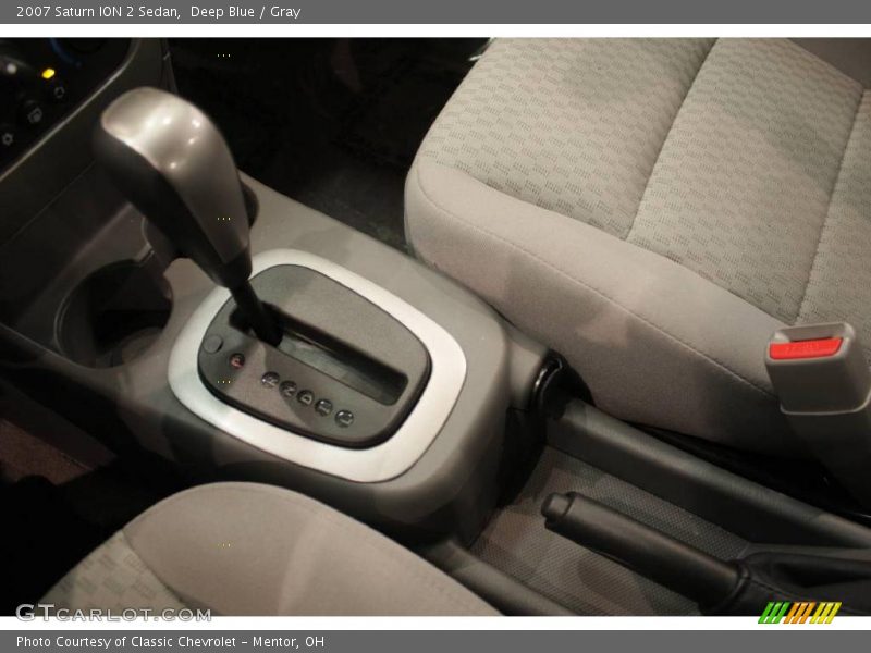 Deep Blue / Gray 2007 Saturn ION 2 Sedan