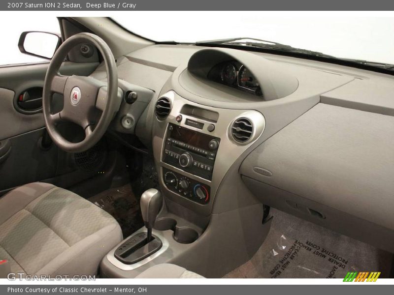 Deep Blue / Gray 2007 Saturn ION 2 Sedan