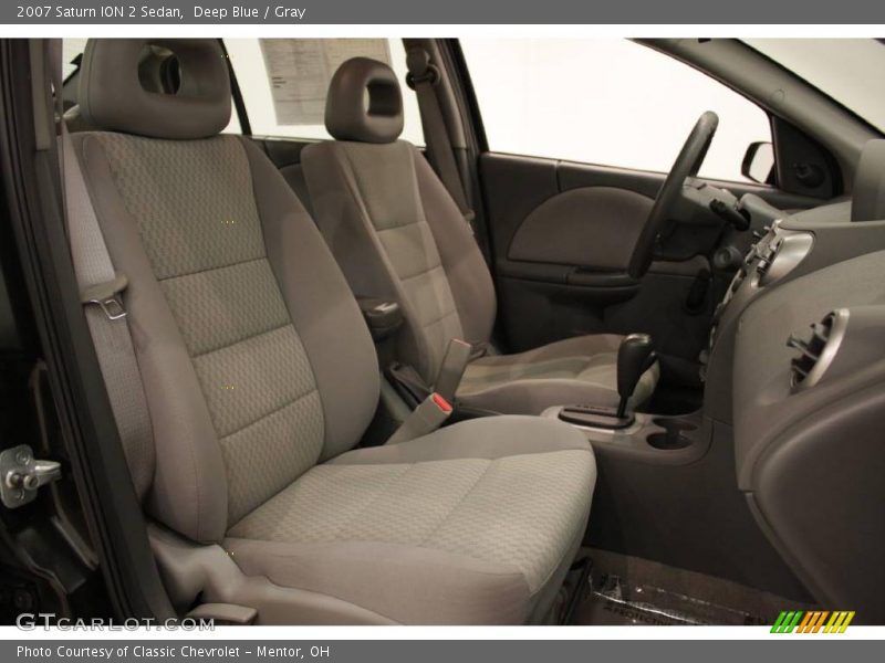 Deep Blue / Gray 2007 Saturn ION 2 Sedan