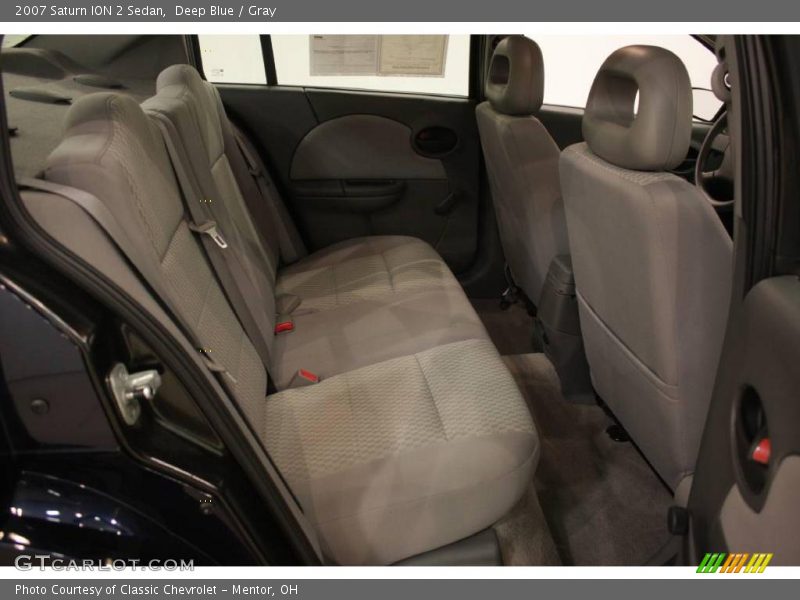 Deep Blue / Gray 2007 Saturn ION 2 Sedan