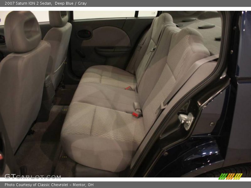Deep Blue / Gray 2007 Saturn ION 2 Sedan