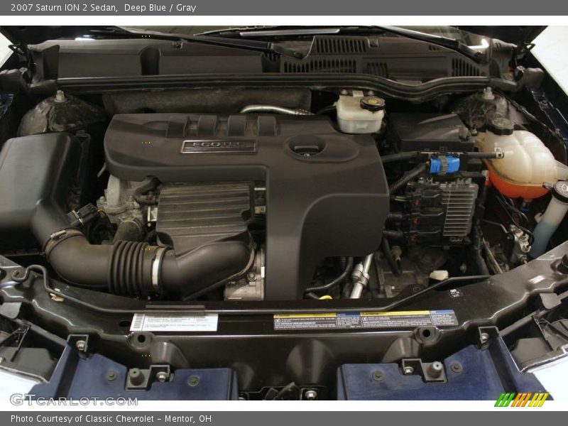 Deep Blue / Gray 2007 Saturn ION 2 Sedan