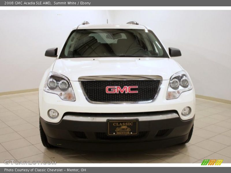 Summit White / Ebony 2008 GMC Acadia SLE AWD