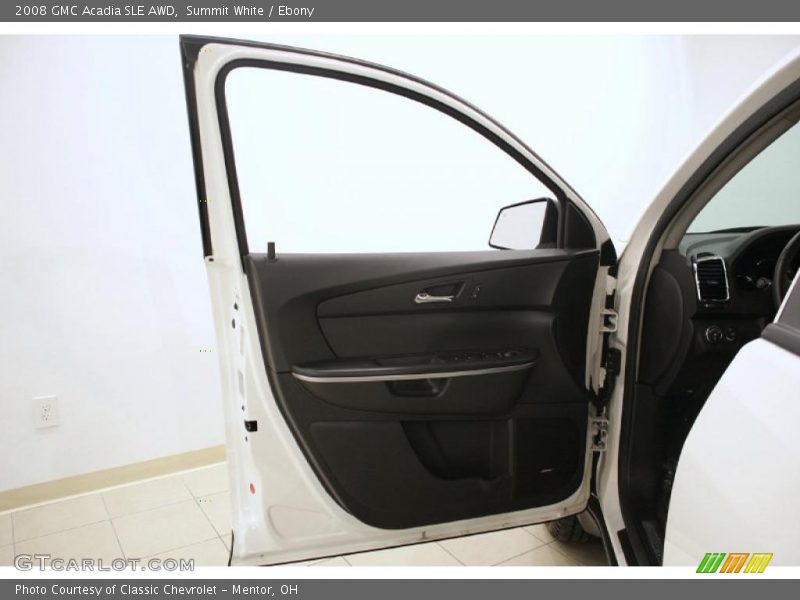 Summit White / Ebony 2008 GMC Acadia SLE AWD