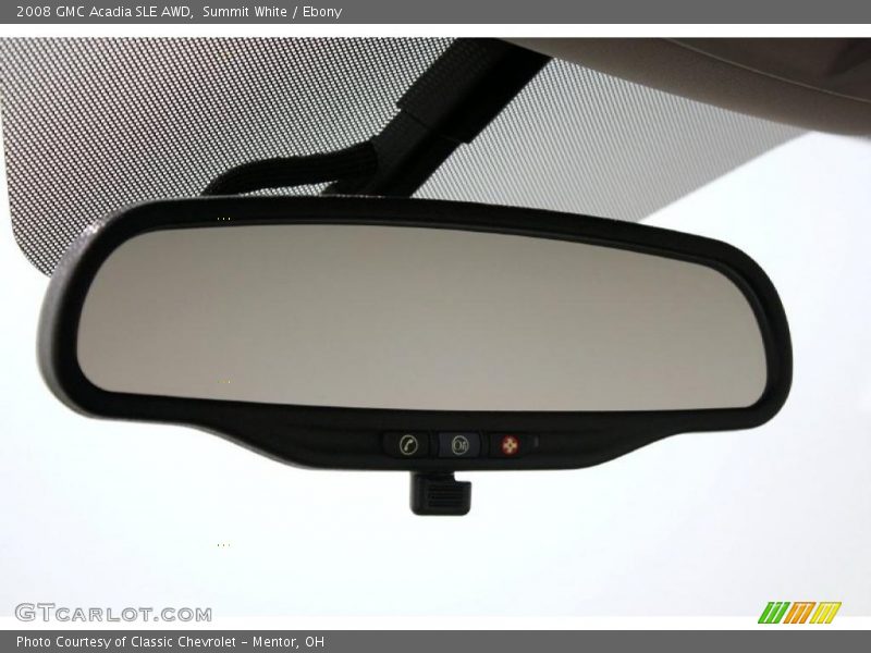 Summit White / Ebony 2008 GMC Acadia SLE AWD