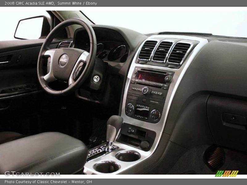 Summit White / Ebony 2008 GMC Acadia SLE AWD