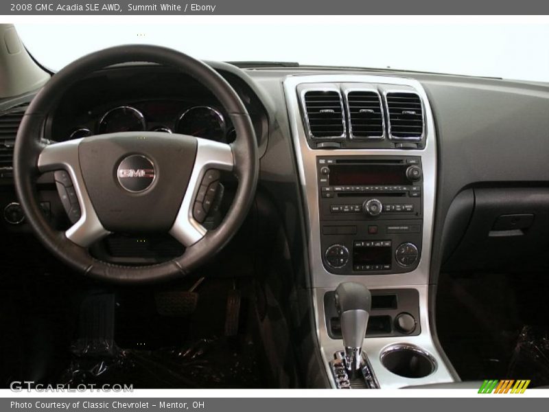 Summit White / Ebony 2008 GMC Acadia SLE AWD