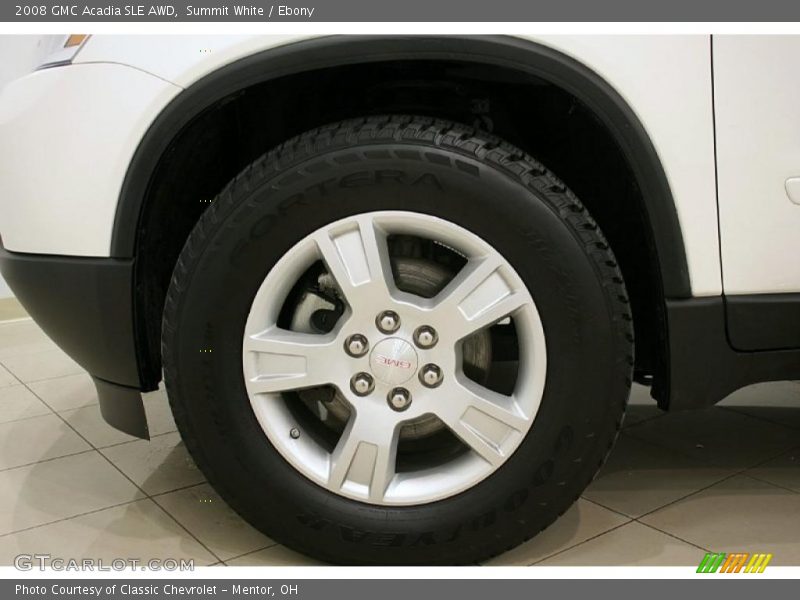 Summit White / Ebony 2008 GMC Acadia SLE AWD