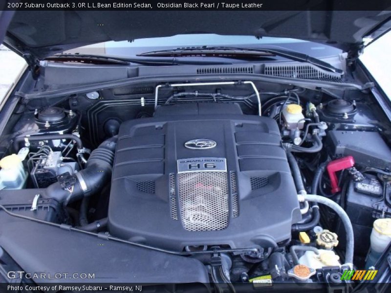 Obsidian Black Pearl / Taupe Leather 2007 Subaru Outback 3.0R L.L.Bean Edition Sedan