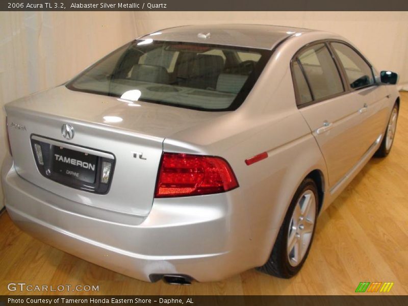 Alabaster Silver Metallic / Quartz 2006 Acura TL 3.2