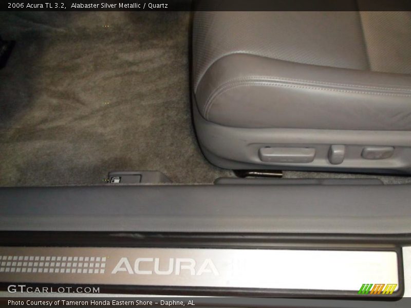 Alabaster Silver Metallic / Quartz 2006 Acura TL 3.2