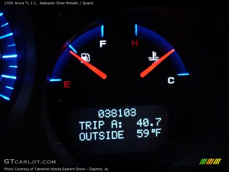 Alabaster Silver Metallic / Quartz 2006 Acura TL 3.2