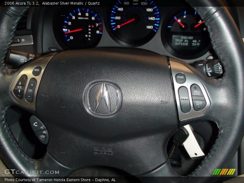 Alabaster Silver Metallic / Quartz 2006 Acura TL 3.2
