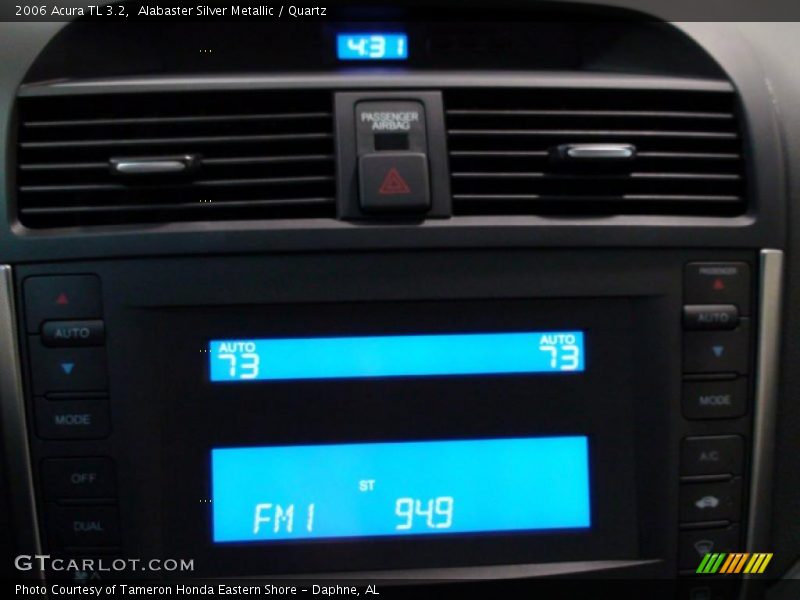 Alabaster Silver Metallic / Quartz 2006 Acura TL 3.2