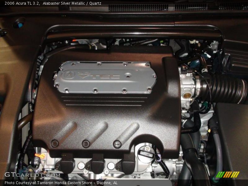 Alabaster Silver Metallic / Quartz 2006 Acura TL 3.2