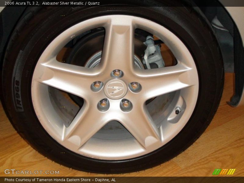 Alabaster Silver Metallic / Quartz 2006 Acura TL 3.2