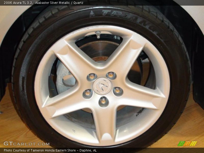 Alabaster Silver Metallic / Quartz 2006 Acura TL 3.2