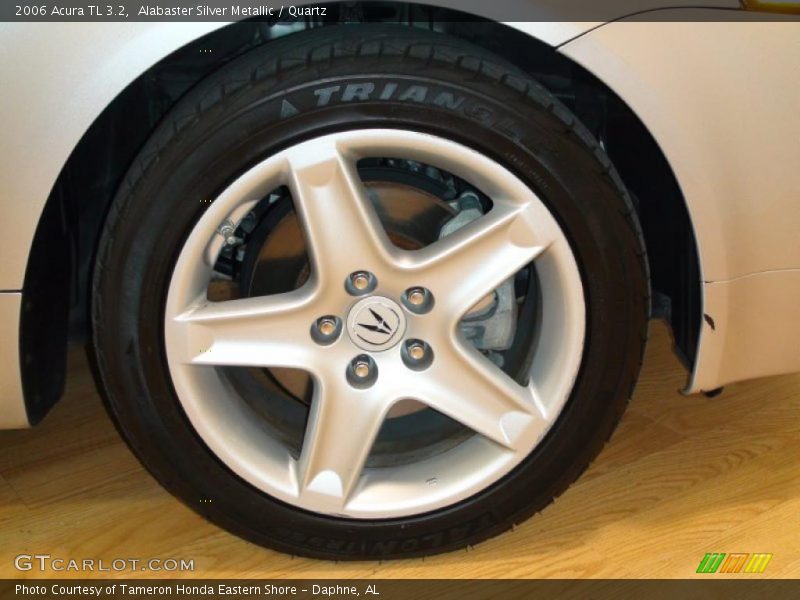 Alabaster Silver Metallic / Quartz 2006 Acura TL 3.2