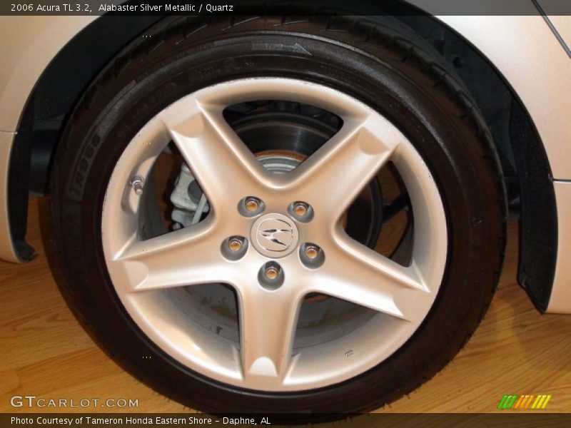 Alabaster Silver Metallic / Quartz 2006 Acura TL 3.2
