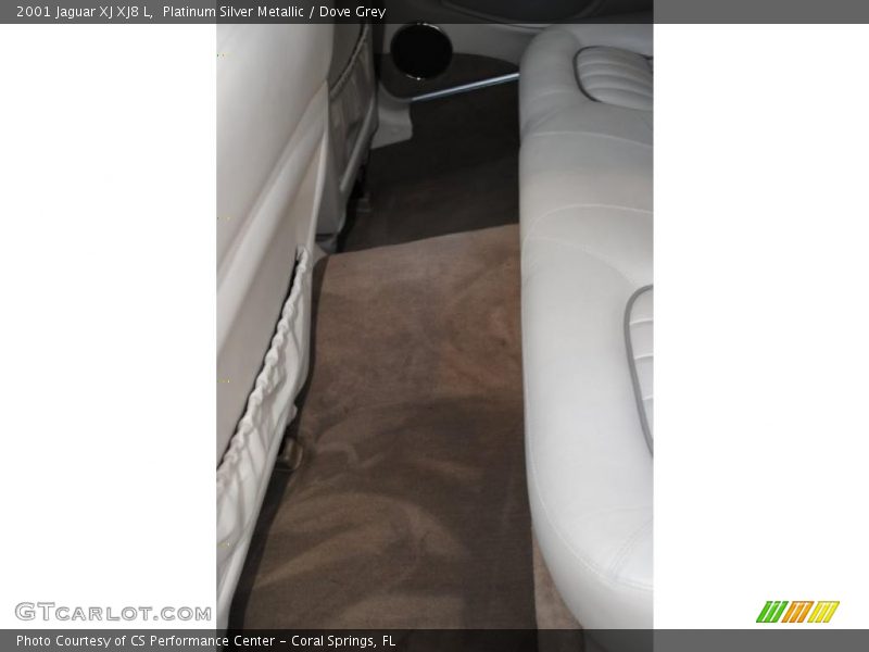 Platinum Silver Metallic / Dove Grey 2001 Jaguar XJ XJ8 L