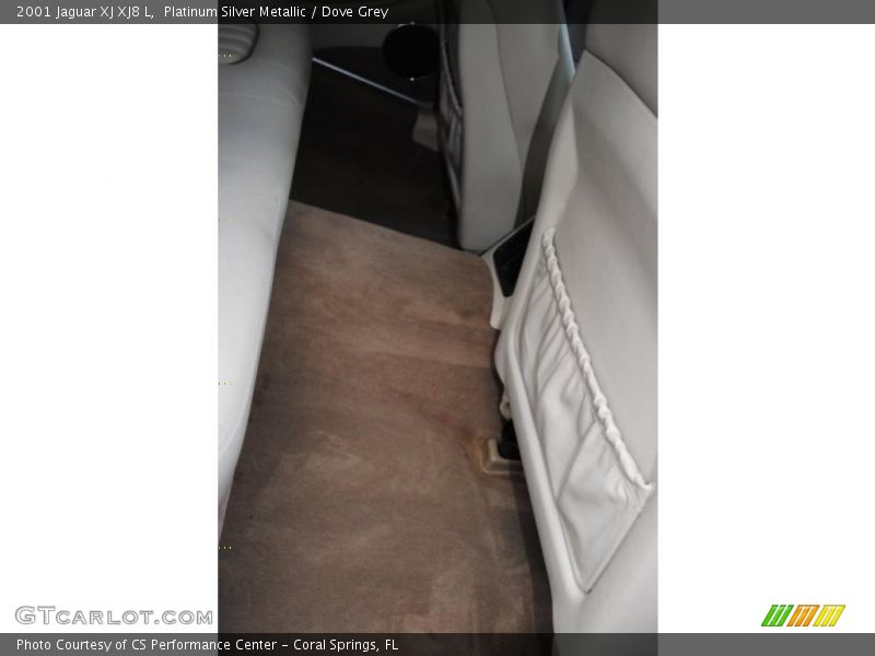 Platinum Silver Metallic / Dove Grey 2001 Jaguar XJ XJ8 L