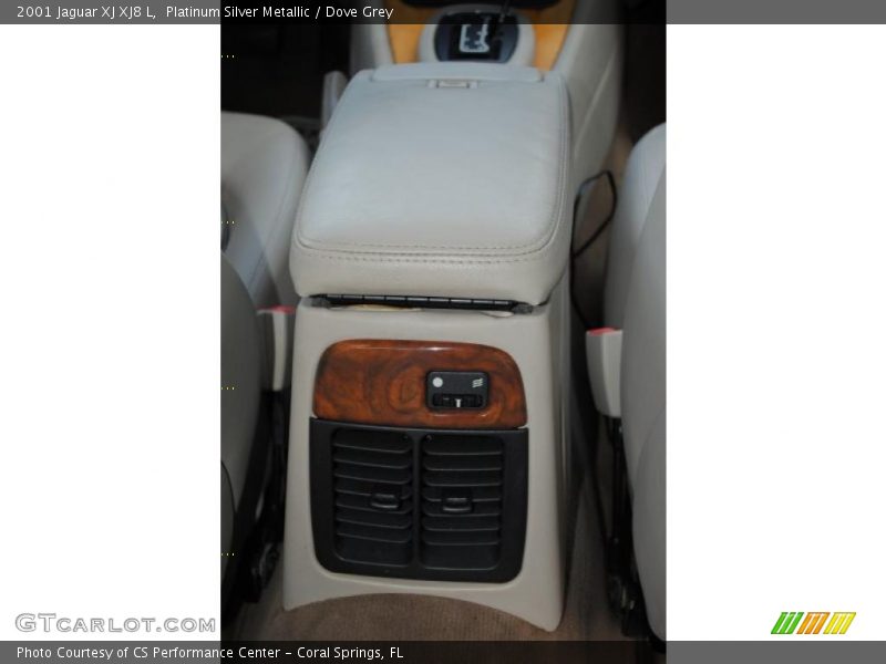 Platinum Silver Metallic / Dove Grey 2001 Jaguar XJ XJ8 L