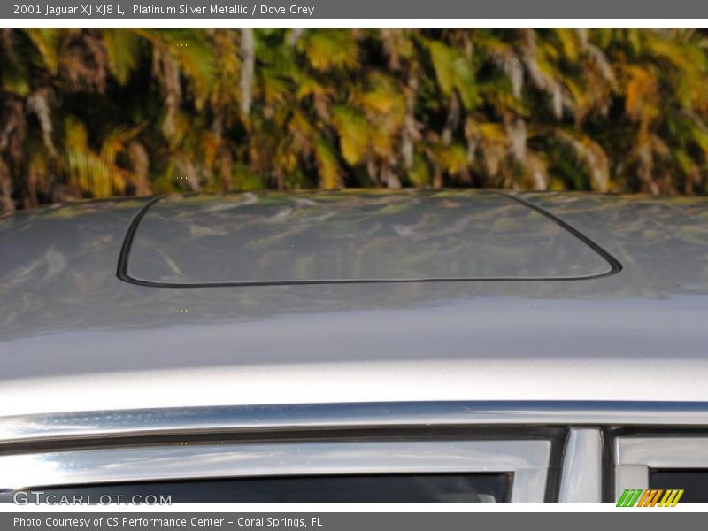 Platinum Silver Metallic / Dove Grey 2001 Jaguar XJ XJ8 L