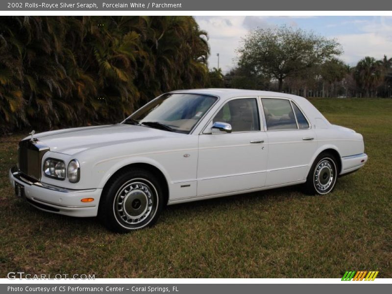 Porcelain White / Parchment 2002 Rolls-Royce Silver Seraph