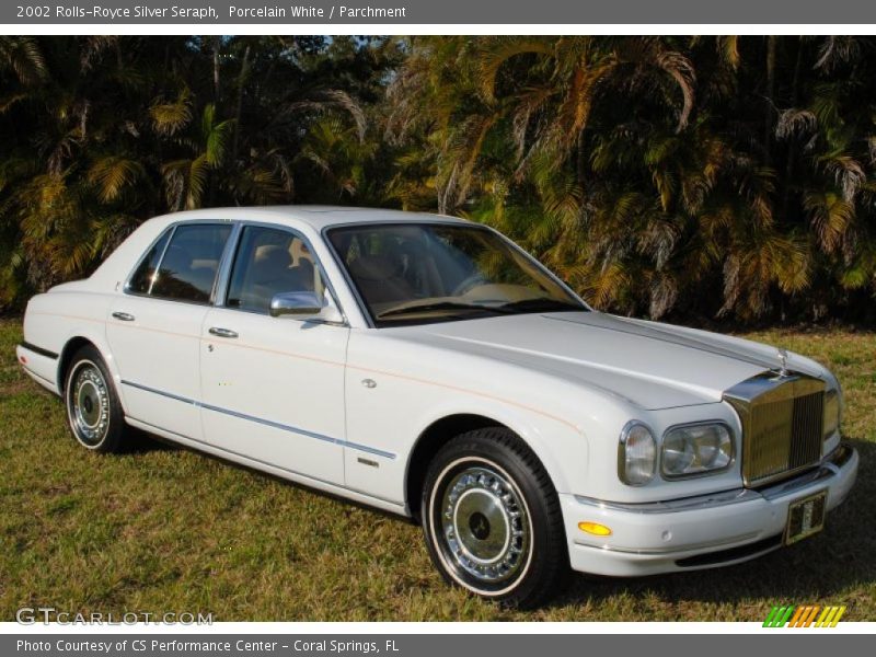 Porcelain White / Parchment 2002 Rolls-Royce Silver Seraph