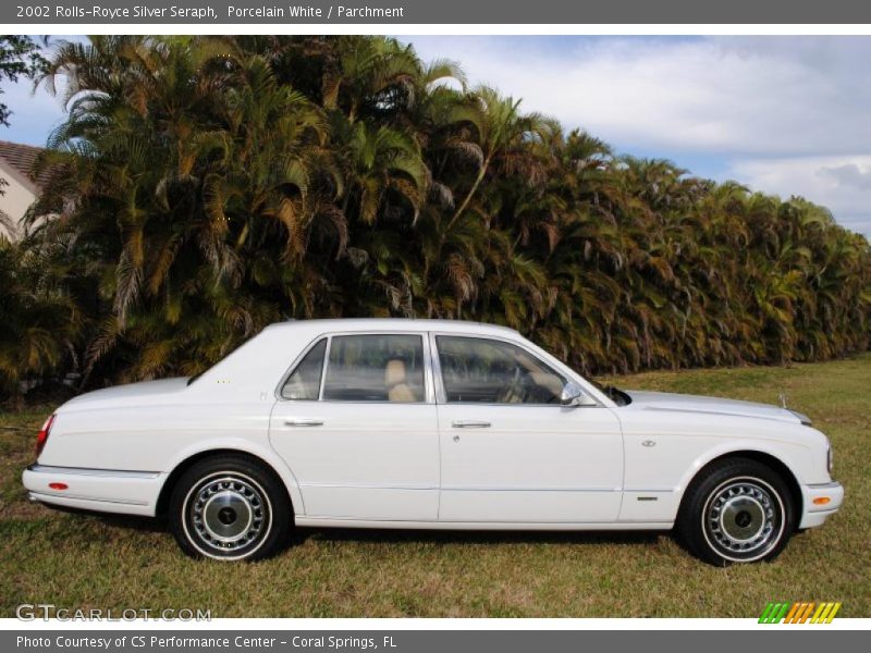 Porcelain White / Parchment 2002 Rolls-Royce Silver Seraph