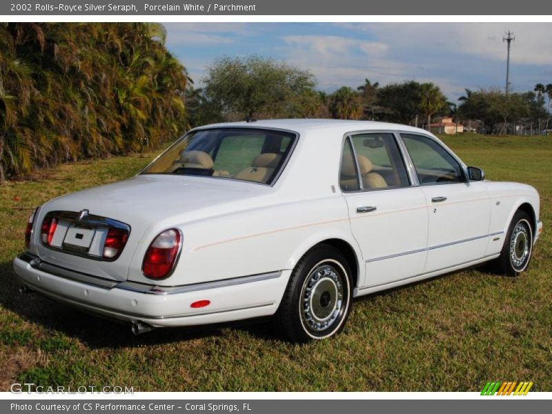 Porcelain White / Parchment 2002 Rolls-Royce Silver Seraph