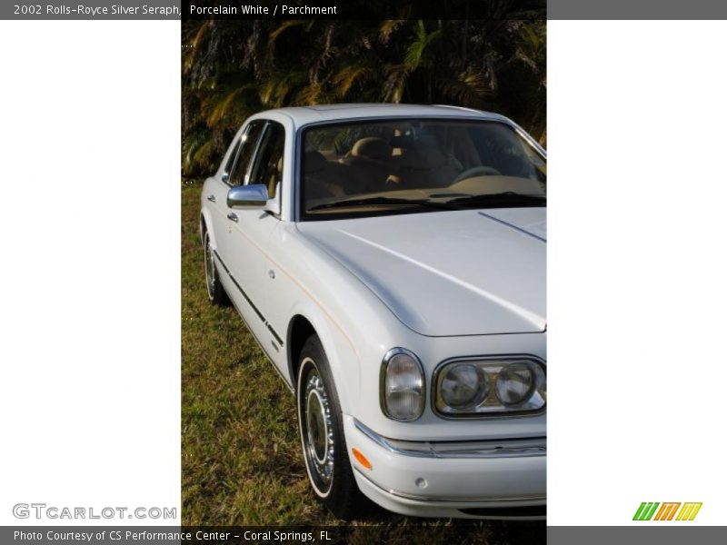 Porcelain White / Parchment 2002 Rolls-Royce Silver Seraph