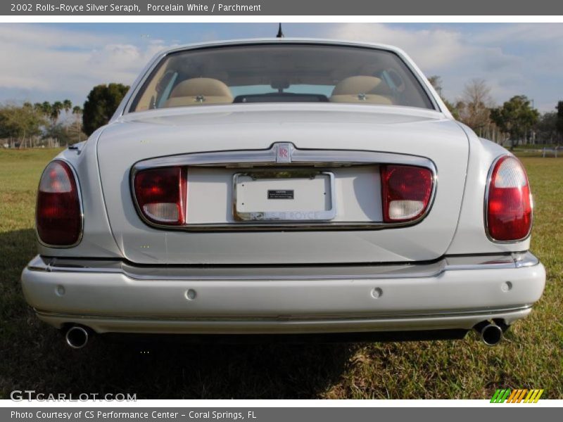 Porcelain White / Parchment 2002 Rolls-Royce Silver Seraph