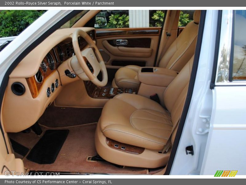 Porcelain White / Parchment 2002 Rolls-Royce Silver Seraph