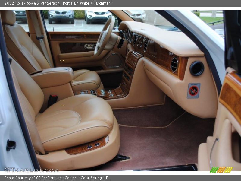 Porcelain White / Parchment 2002 Rolls-Royce Silver Seraph