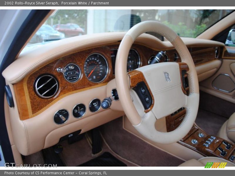 Porcelain White / Parchment 2002 Rolls-Royce Silver Seraph