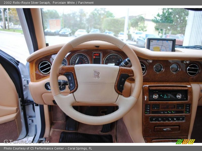 Porcelain White / Parchment 2002 Rolls-Royce Silver Seraph