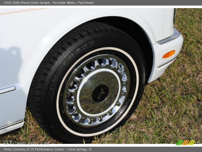 Porcelain White / Parchment 2002 Rolls-Royce Silver Seraph