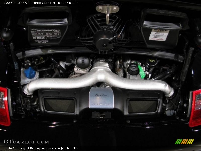 Black / Black 2009 Porsche 911 Turbo Cabriolet
