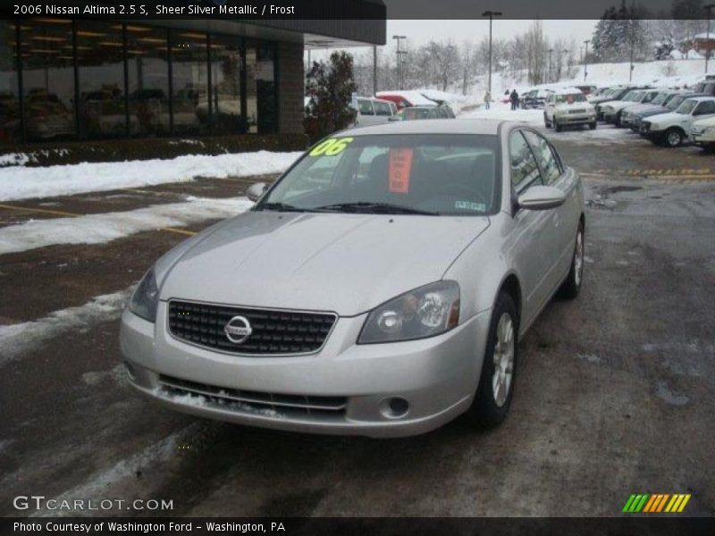 Sheer Silver Metallic / Frost 2006 Nissan Altima 2.5 S