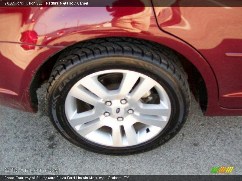 Redfire Metallic / Camel 2007 Ford Fusion SEL