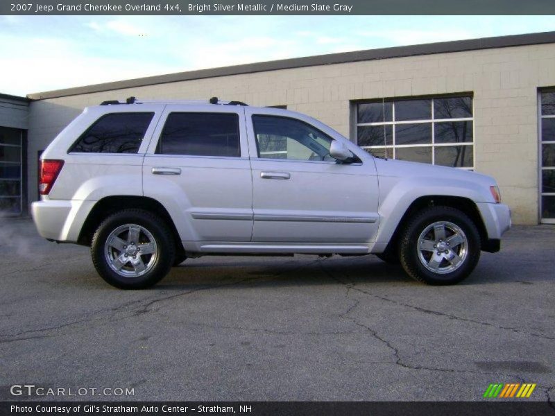 Bright Silver Metallic / Medium Slate Gray 2007 Jeep Grand Cherokee Overland 4x4